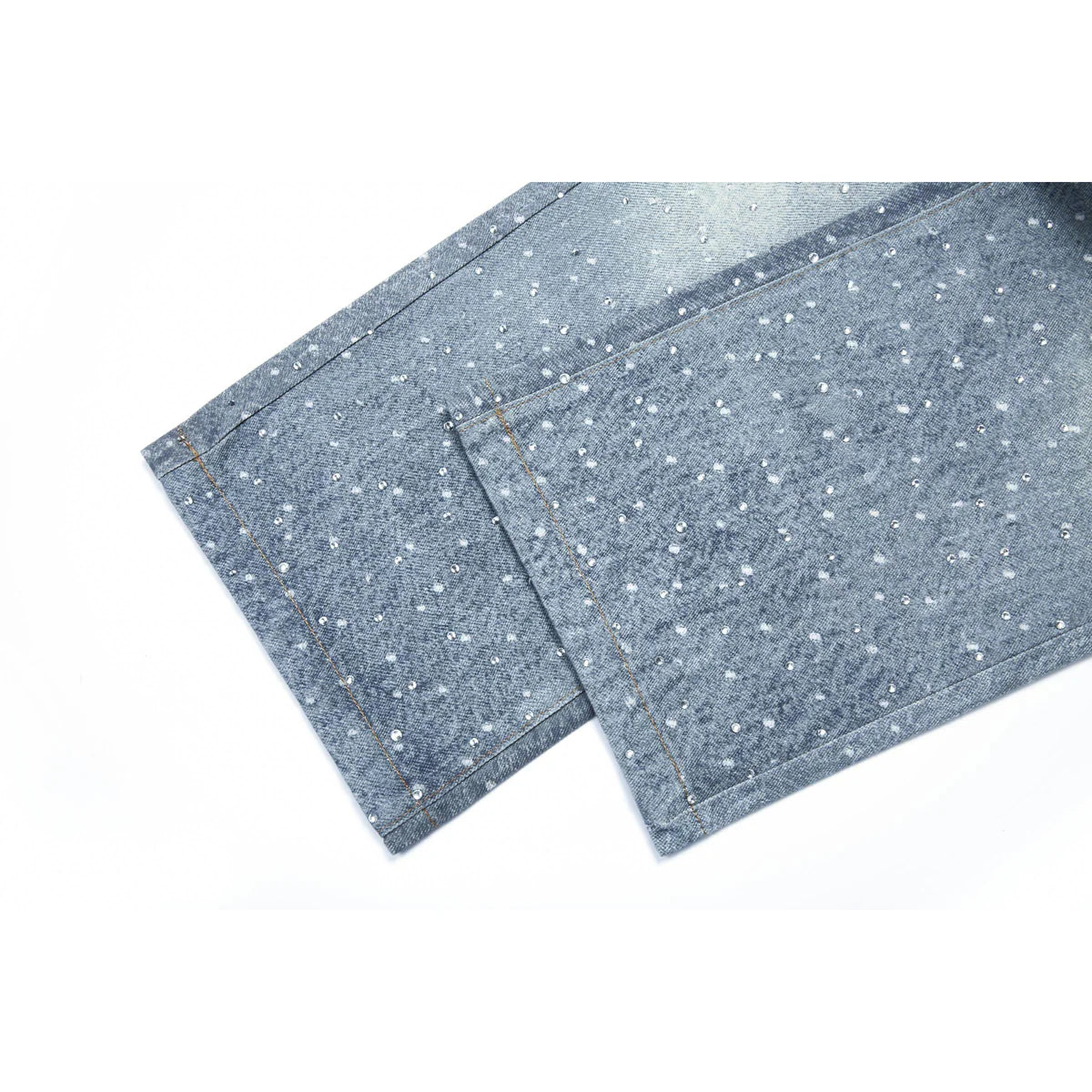 Midblue Drip Jeans