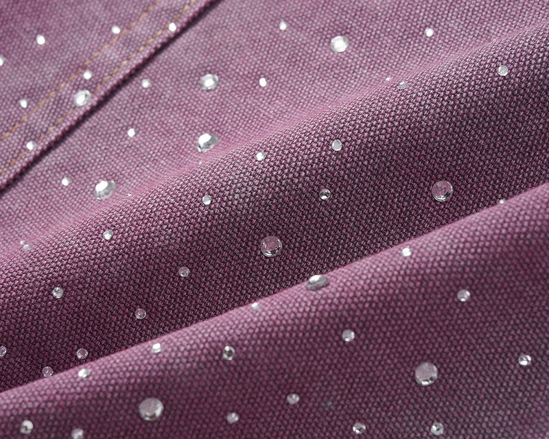 Sparkling Pink Denim