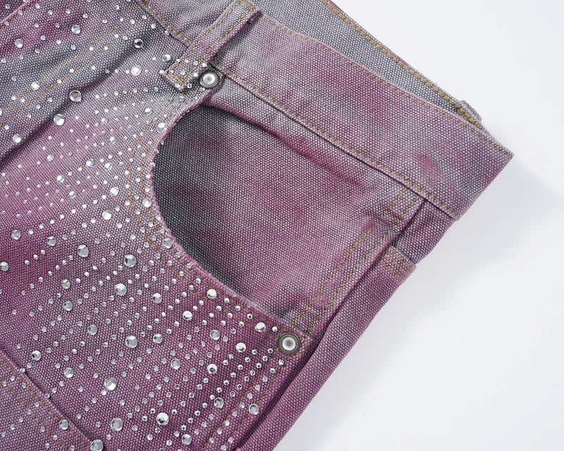 Sparkling Pink Denim